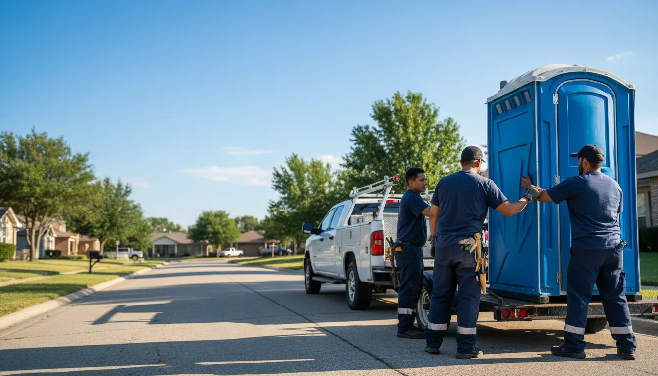 Portable Toilet Rental in Scotts, MI near me